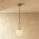 Gong Alabaster Pendant Light - Residence Supply