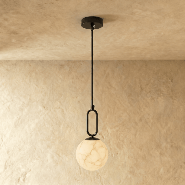 Gong Alabaster Pendant Light - Residence Supply