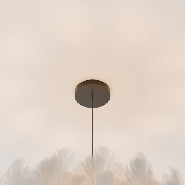 Goose Feather Pendant Light