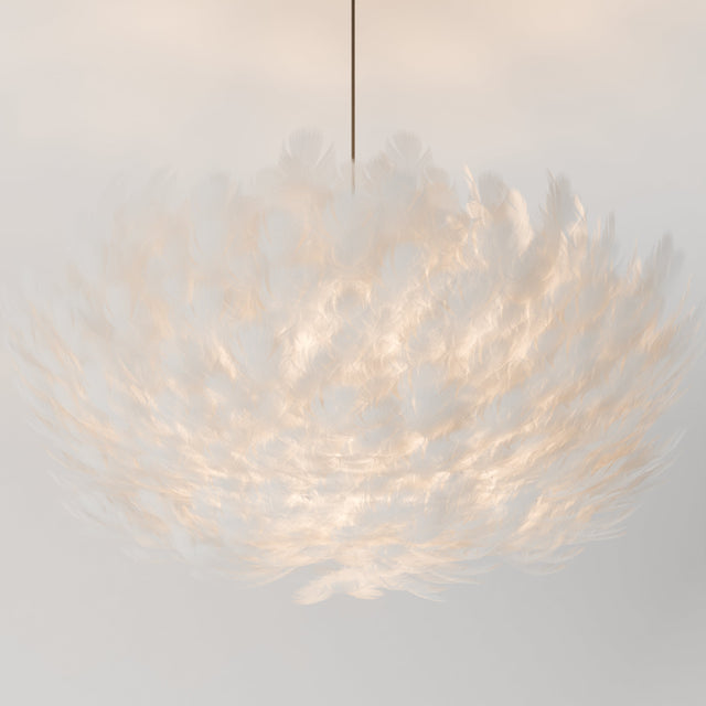 Goose Feather Pendant Light