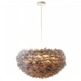Goose Feather Pendant Light
