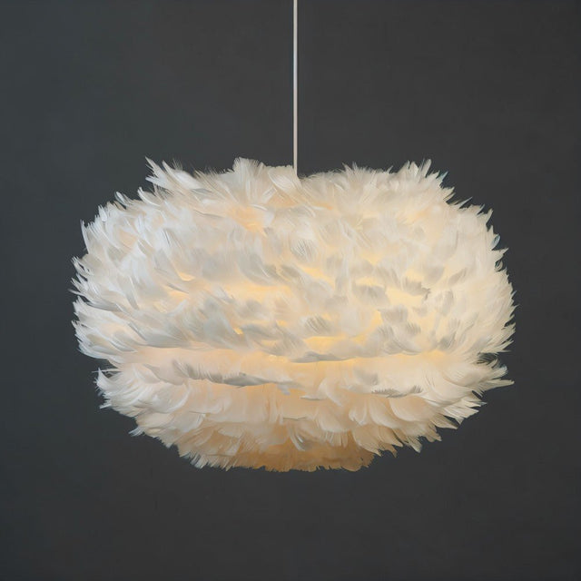 Goose Feather Pendant Light