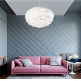 Goose Feather Pendant Light