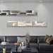 Gradient Illuminated Art - Light Fixtures for Living Room