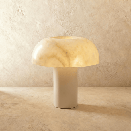Habros Alabaster Table Lamp - Residence Supply