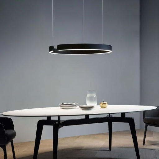 Halo Modern Chandelier for Dining Room Lighting - Residence Supply