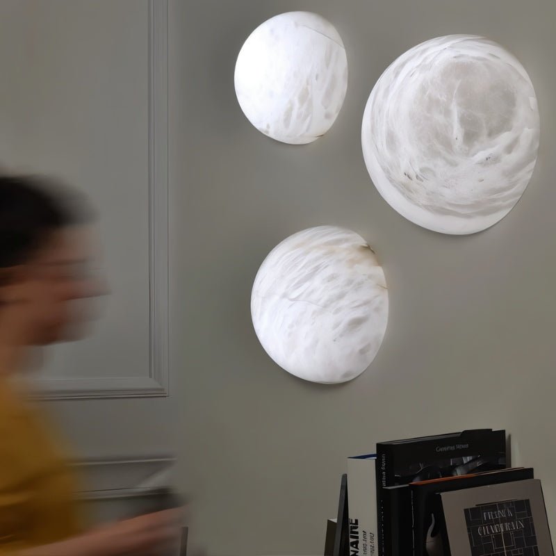 Hanen Alabaster Wall Sconce