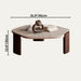 Haus Round Ottoman Coffee Table: Versatile and stylish, this coffee table doubles as an ottoman with its upholstered top and hidden storage compartment, perfect for small living rooms.