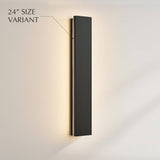 24-inch Helios LED Outdoor Wall Lamp variant with minimalist design, ideal for modern outdoor lighting solutions.