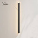 96-inch Helios LED Outdoor Wall Lamp variant, perfect for dramatic and expansive outdoor lighting installations.