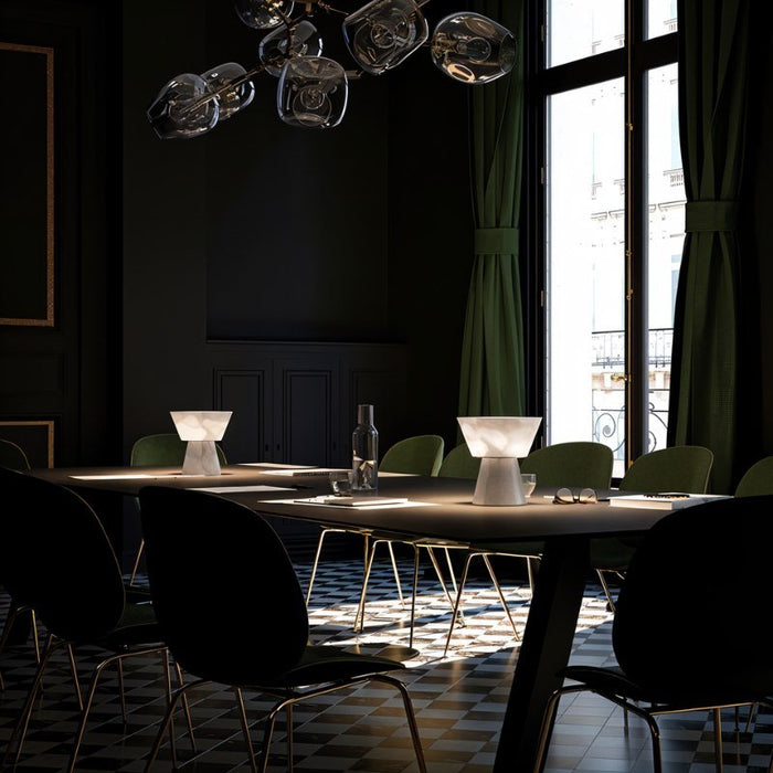 Henqet Alabaster Table Lamp - Dining Room Lighting