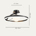 Black metal ceiling light with frosted white glass diffuser, shown with dimensions against neutral background.