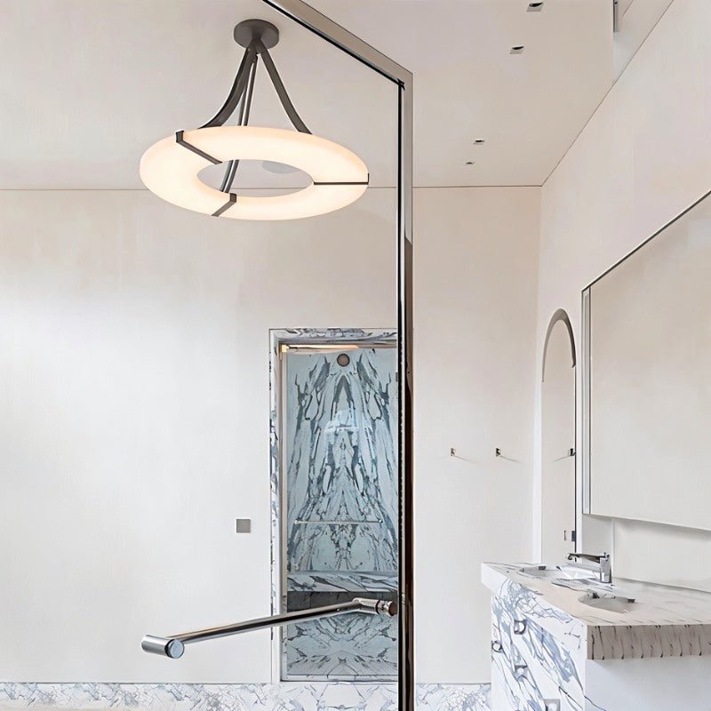 Huan Alabaster Chandelier