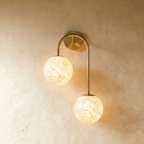 Hulel Alabaster Wall Sconce - Residence Supply