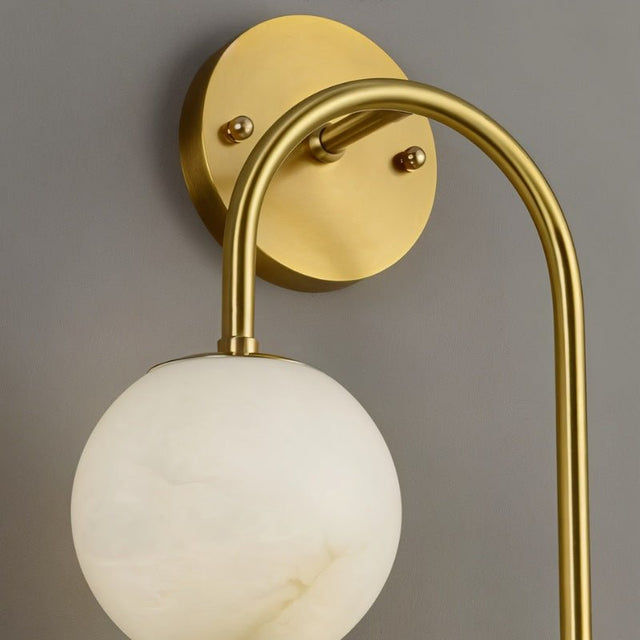 Hulel Alabaster Wall Sconce