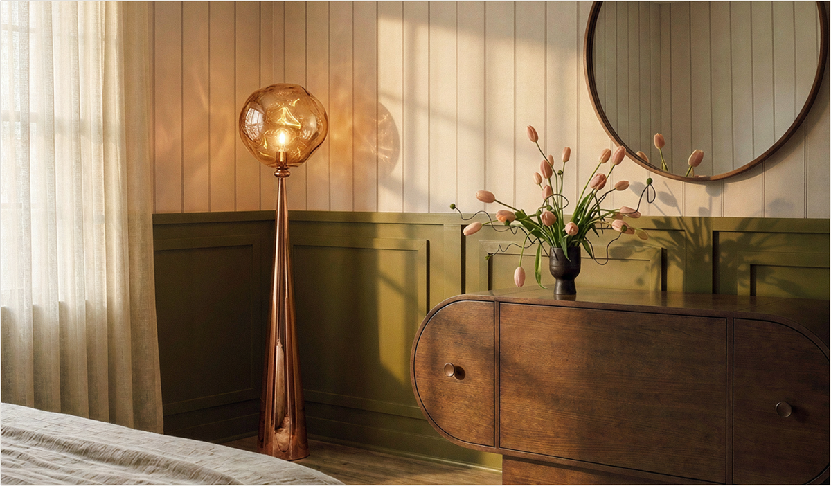 Industrial Floor Lamps