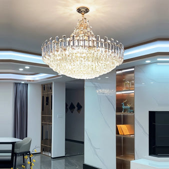 Ingrid Round Chandelier - Modern Chandeliers