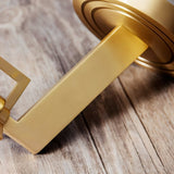 "Close-up of a modern brass wall lamp base with a matte gold finish, showcasing its sleek design and timeless elegance."