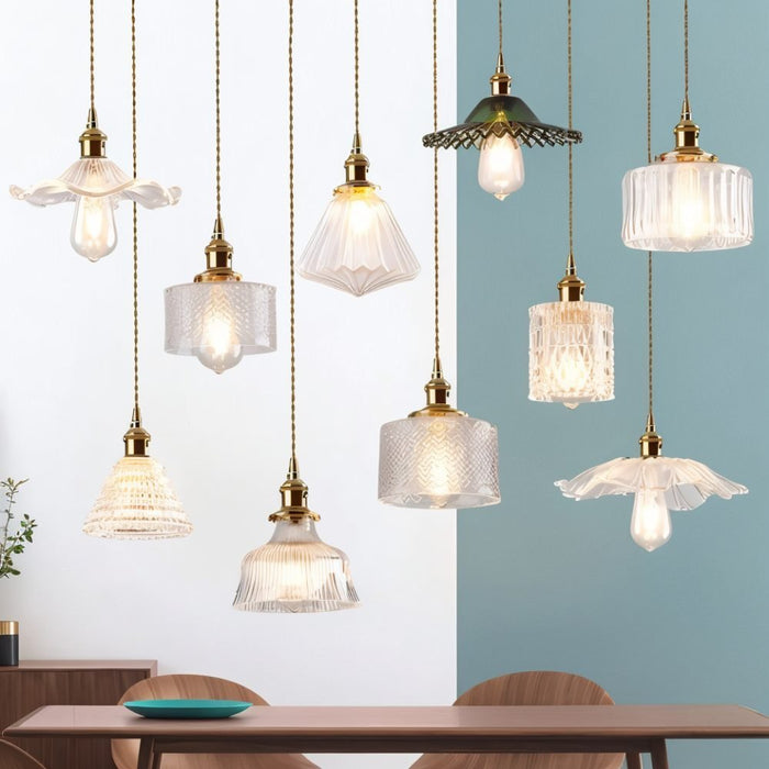 Isabel Pendant Light - Light Fixtures of Vintage Style for Dining Table