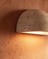 Ivado Travertine Wall Lamp - Residence Supply