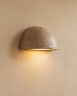 Ivado Travertine Wall Lamp - Residence Supply