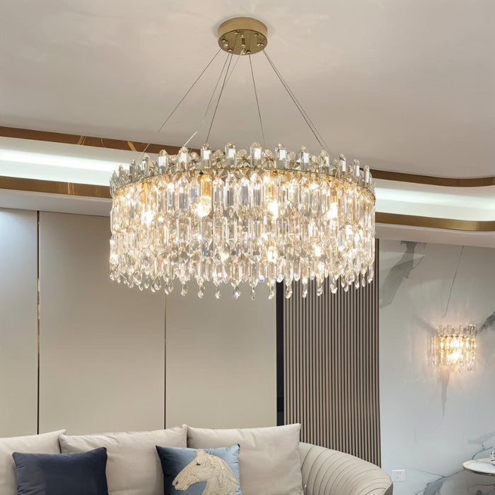 Jameel Crystal Chandelier - Living Room Lighting