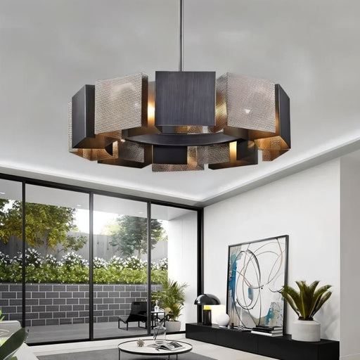 Jomei Round Chandelier - Living Room Lighting