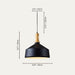 Kane Pendant Light Size