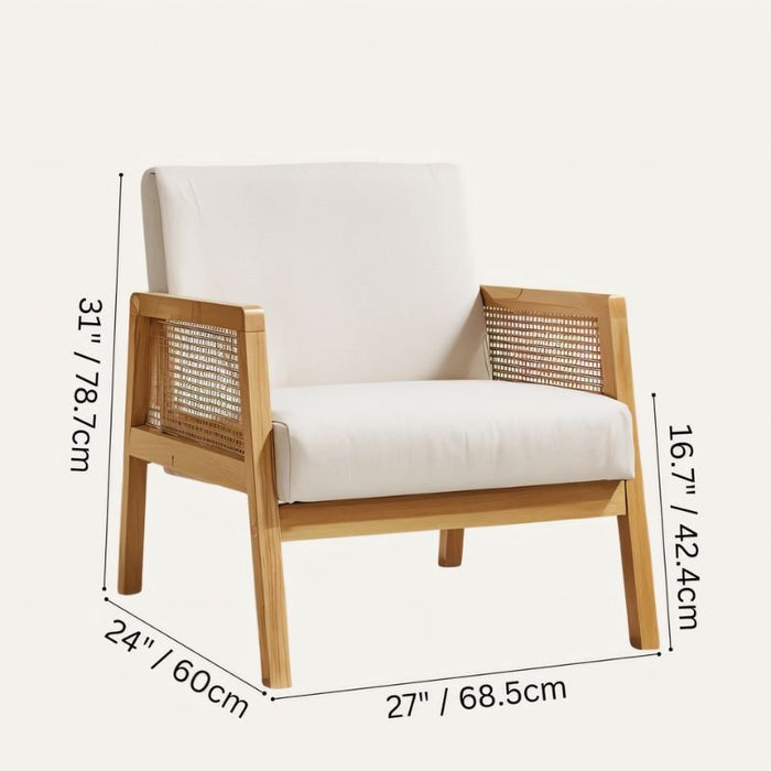 Kazan Accent Chair Size