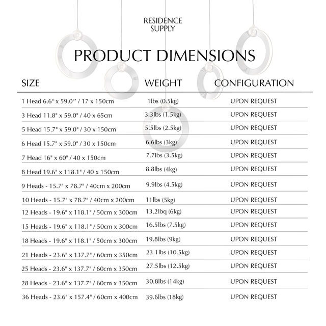 Khaatem Chandelier - Residence Supply