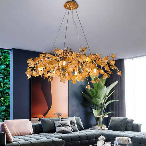 Kibaru Round Branch Chandelier - Living Room Lighting