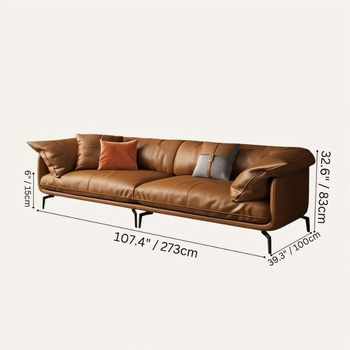 Klinea Pillow Sofa Size Chart