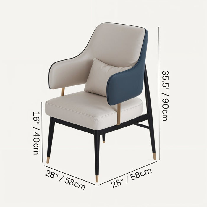 Korsa Accent Chair Size