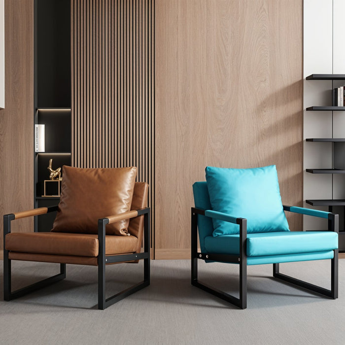 Designed for both style and functionality, the Kraesio Arm Chair is a versatile furniture piece that brings both comfort and sophistication to your home.