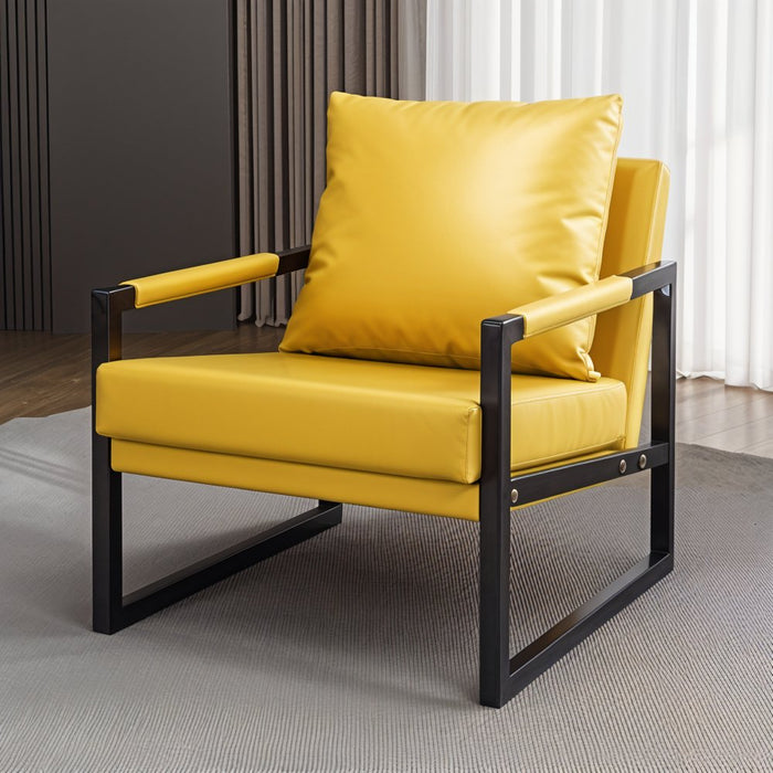 Make a statement with the Kraesio Arm Chair's unique design, which adds visual interest and personality to your space.