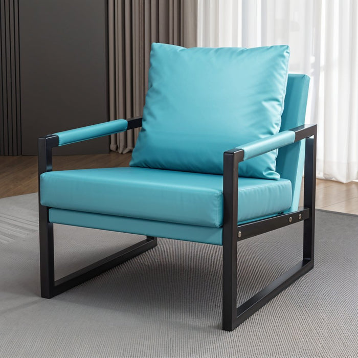 Create a cozy reading nook or a stylish accent corner with the Kraesio Arm Chair, which adds a touch of luxury and elegance to any room.