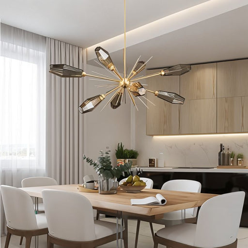 Kristal Chandelier for Dining Room Lighting - Residence Supply