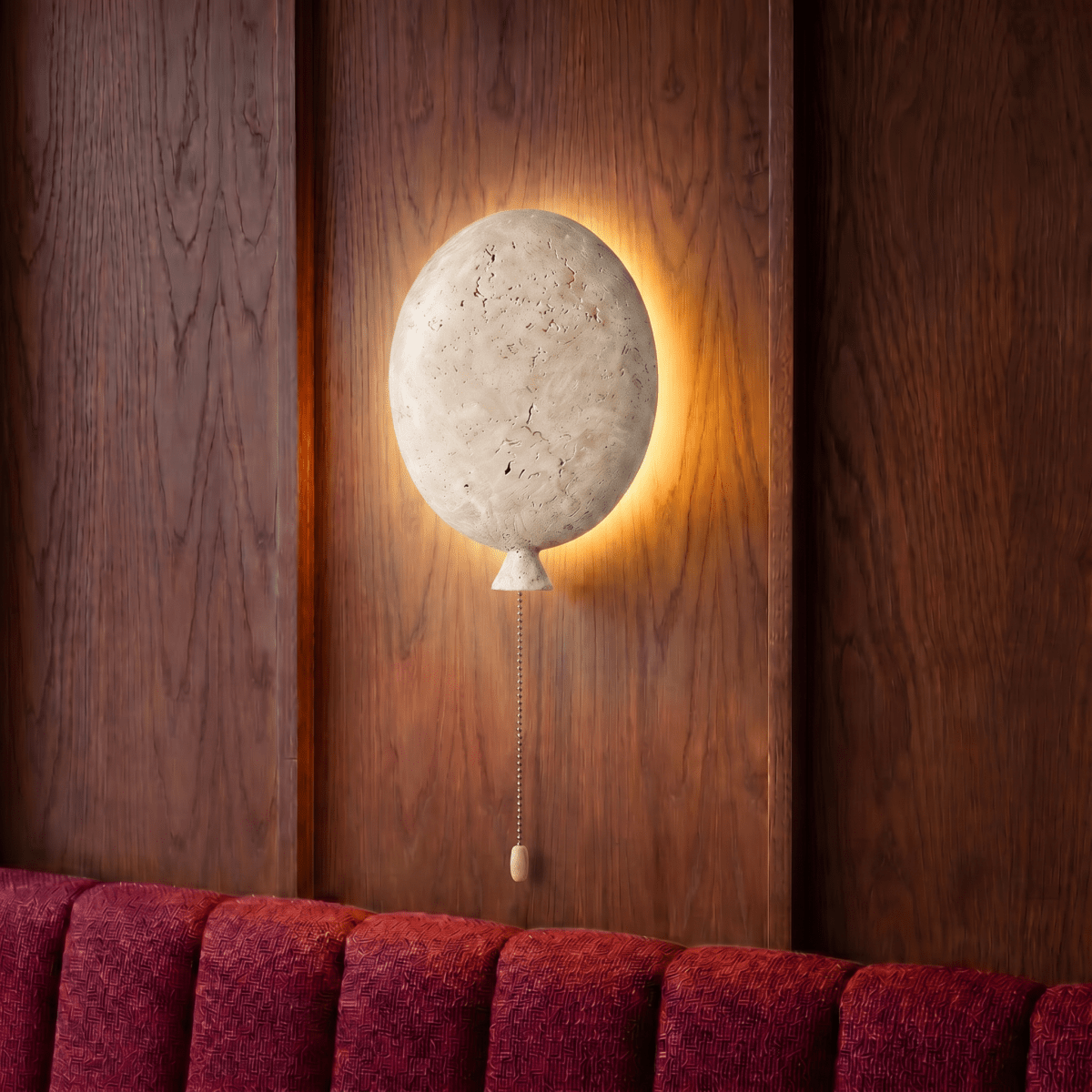 Krone Travertine Wall Lamp - Residence Supply
