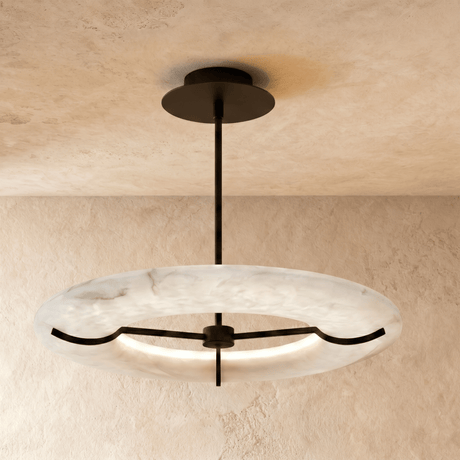 Kuklos Alabaster Chandelier Light - Residence Supply