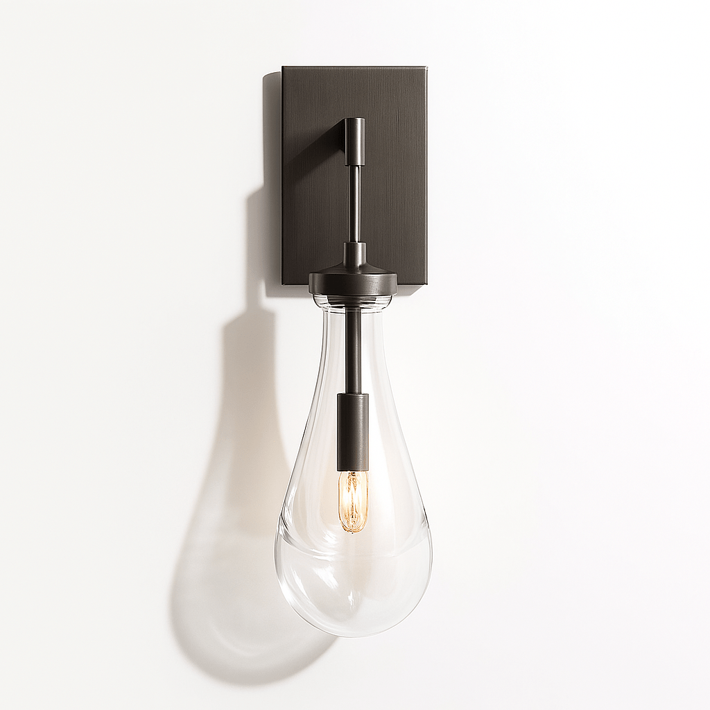 Kura Glass Tears Wall Sconce - Residence Supply