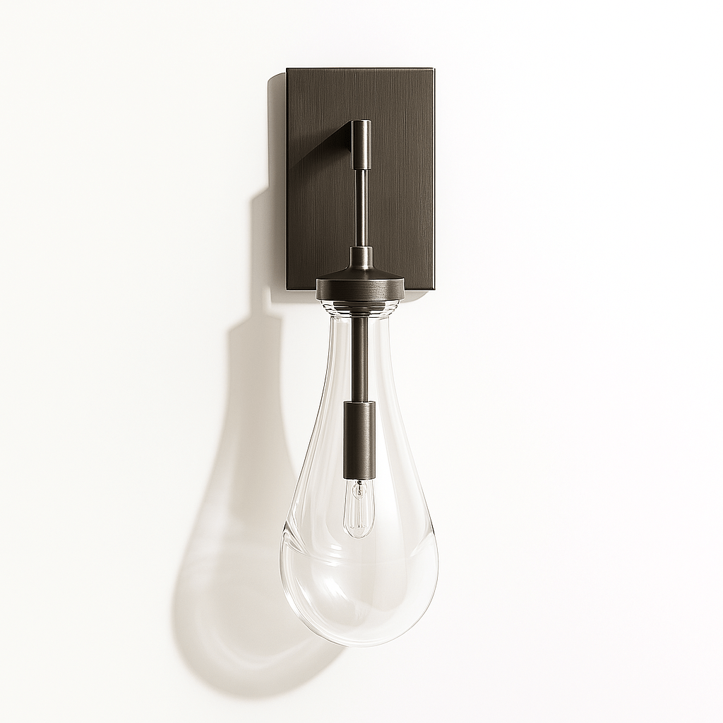 Kura Glass Tears Wall Sconce - Residence Supply