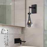 Pulcher Glass Tears Wall Sconce