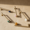 Kwam Crystal Knob & Pull Bar