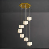 Kybos Alabaster Chandelier Light