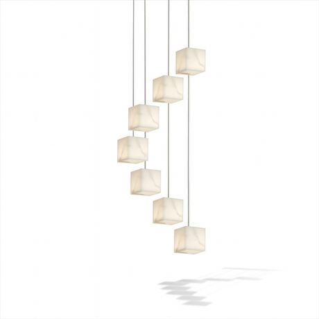 Kybos Alabaster Chandelier Light - Residence Supply