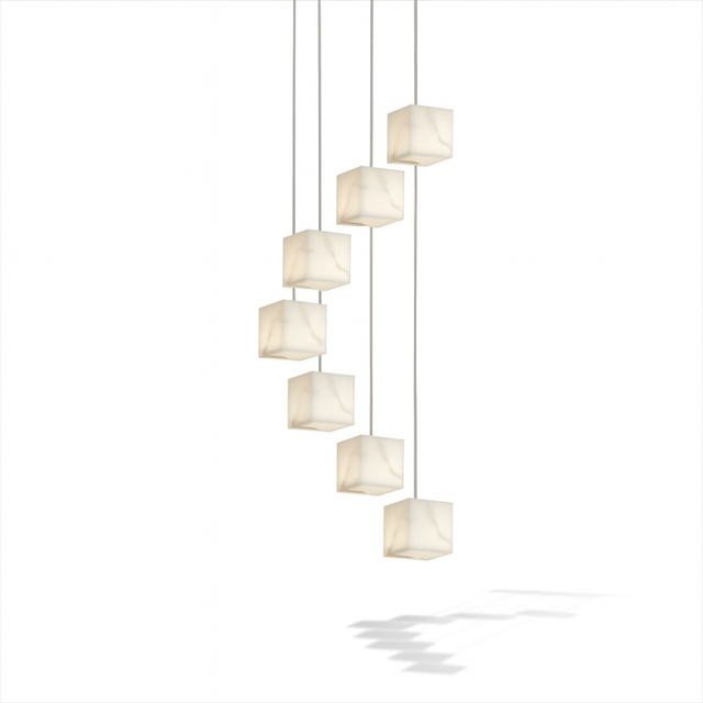 Kybos Alabaster Chandelier Light - Residence Supply