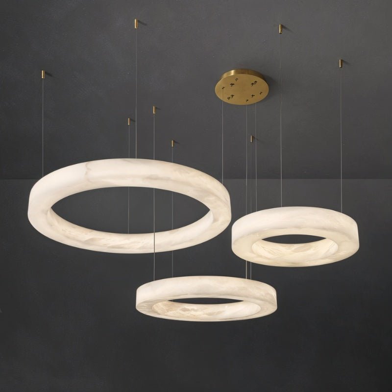 Kyklos Alabaster Chandelier