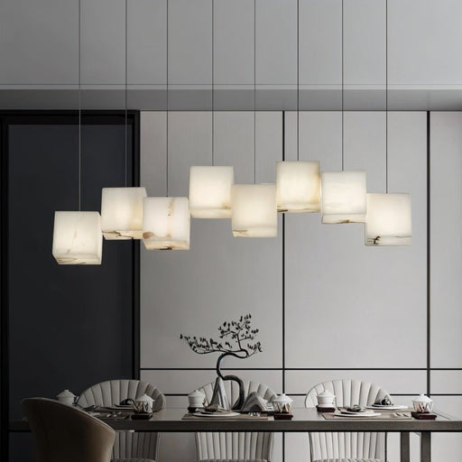 Kyvikos Alabaster Pendant Light - Dining Room Light Fixtures