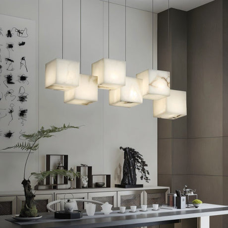 Kyvikos Alabaster Pendant Light