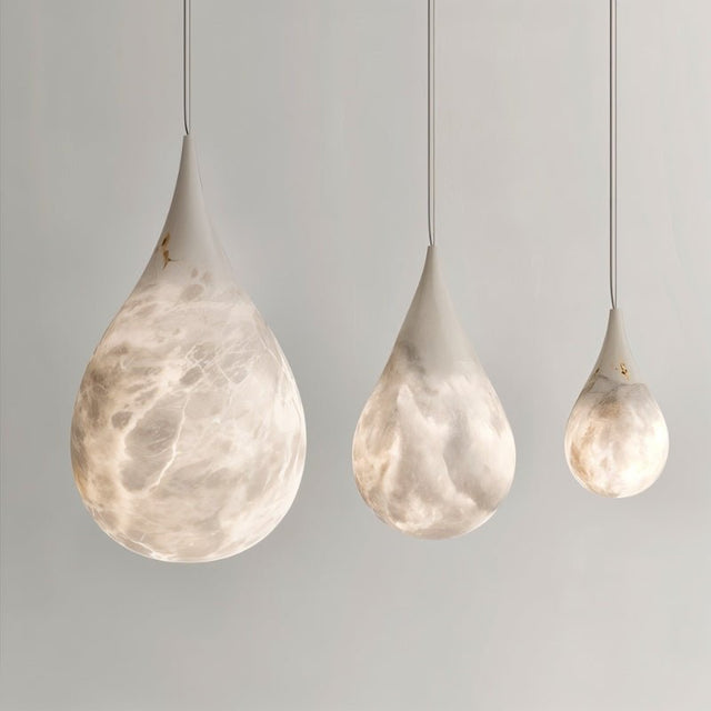 Lacrima Alabaster Pendant Light